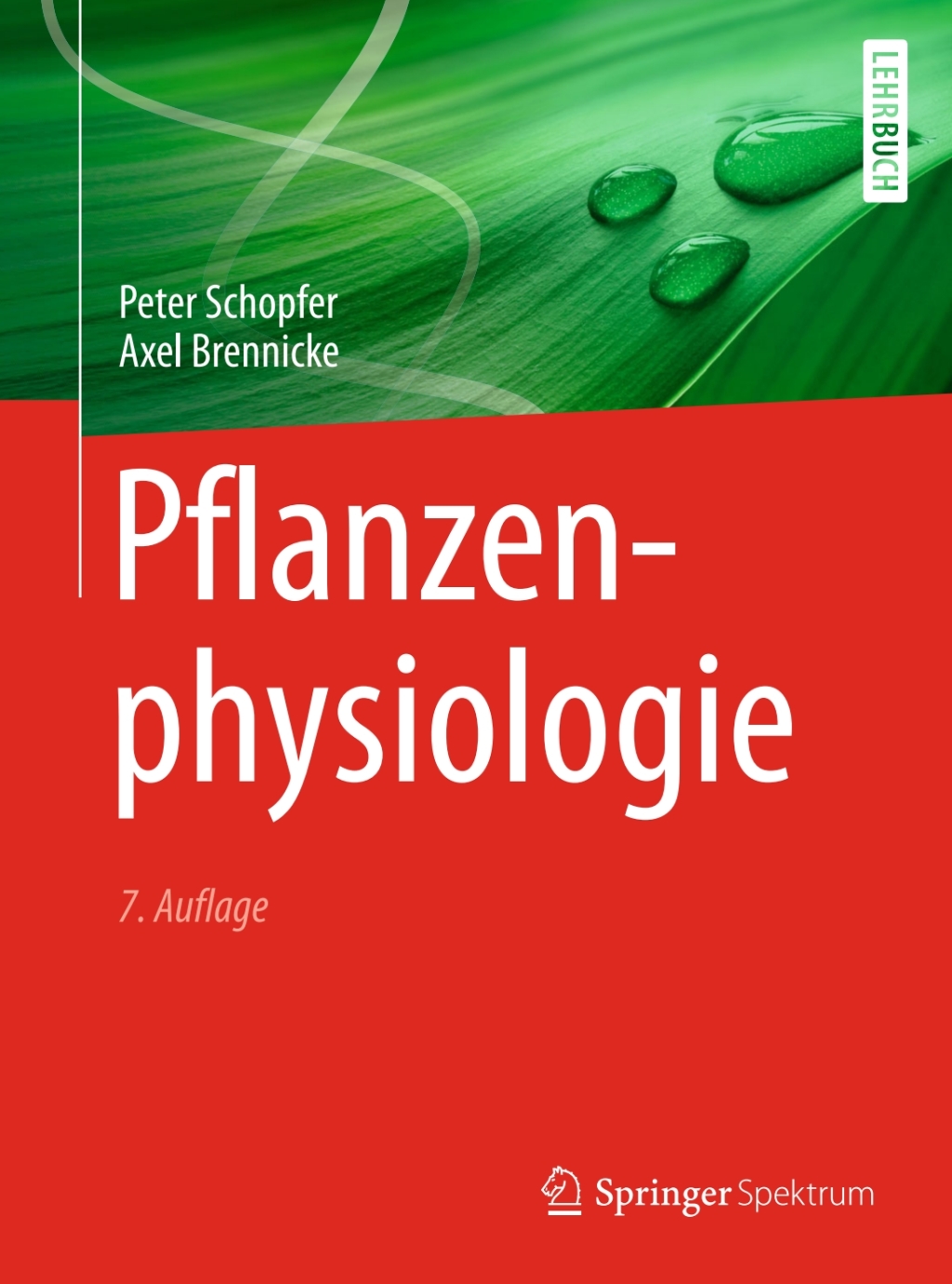 Pflanzenphysiologie 7th Edition