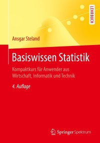 Imagen de portada: Basiswissen Statistik 4th edition 9783662499474