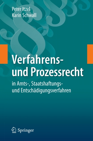 Cover image: Verfahrens- und Prozessrecht in Amts-, Staatshaftungs- und Entschädigungsverfahren 9783662504369
