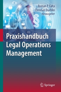 Cover image: Praxishandbuch Legal Operations Management 9783662505052