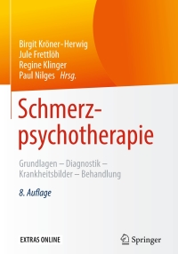 表紙画像: Schmerzpsychotherapie 8th edition 9783662505113
