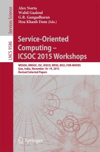 Imagen de portada: Service-Oriented Computing – ICSOC 2015 Workshops 9783662505380