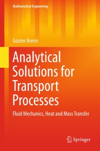 Cover image: Analytical Solutions for Transport Processes 9783662514214