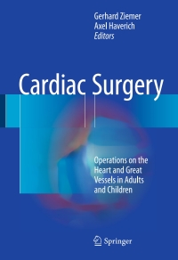 Cover image: Cardiac Surgery 9783662526705