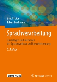 صورة الغلاف: Sprachverarbeitung 2nd edition 9783662528372