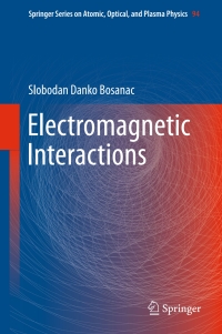 Cover image: Electromagnetic Interactions 9783662528761