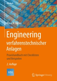 Cover image: Engineering verfahrenstechnischer Anlagen 2nd edition 9783662528969