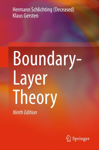 Cover image: Boundary-Layer Theory 9th edition 9783662529171
