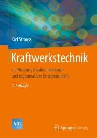 表紙画像: Kraftwerkstechnik 7th edition 9783662530290