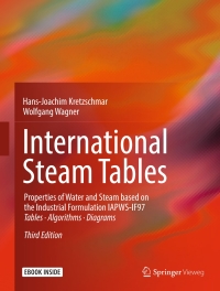 صورة الغلاف: International Steam Tables 3rd edition 9783662532171