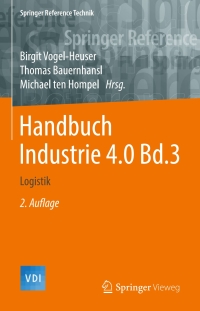 Imagen de portada: Handbuch Industrie 4.0  Bd.3 2nd edition 9783662532508