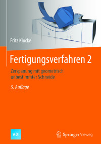 Cover image: Fertigungsverfahren 2 5th edition 9783662533093