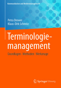 Cover image: Terminologiemanagement 9783662533147