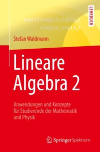Imagen de portada: Lineare Algebra 2 9783662533475