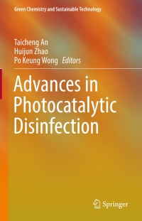 Imagen de portada: Advances in Photocatalytic Disinfection 9783662534946
