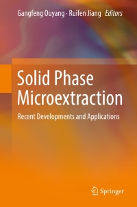 Imagen de portada: Solid Phase Microextraction 9783662535967