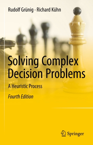 Imagen de portada: Solving Complex Decision Problems 4th edition 9783662538135