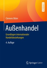 Immagine di copertina: Außenhandel 4th edition 9783662541487