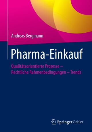 Imagen de portada: Pharma-Einkauf 9783662543535