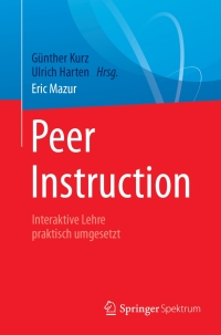 Cover image: Peer Instruction 9783662543764