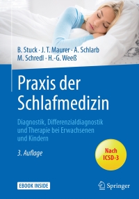 Cover image: Praxis der Schlafmedizin 3rd edition 9783662543825