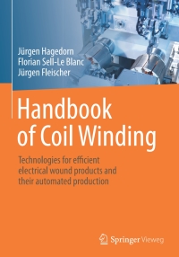 Cover image: Handbook of Coil Winding 9783662544013