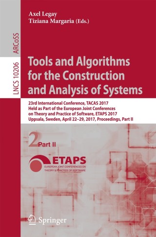 Imagen de portada: Tools and Algorithms for the Construction and Analysis of Systems 9783662545799
