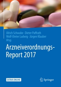 Cover image: Arzneiverordnungs-Report 2017 9783662546291