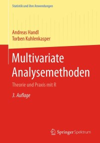 Cover image: Multivariate Analysemethoden 3rd edition 9783662547533