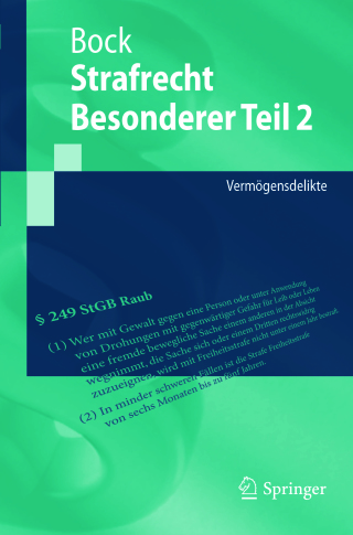 Immagine di copertina: Strafrecht Besonderer Teil 2 9783662547922