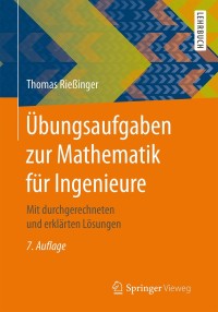 Cover image: Übungsaufgaben zur Mathematik für Ingenieure 7th edition 9783662548028