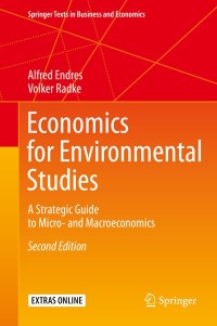 Cover image: Economics for Environmental Studies 2nd edition 9783662548264