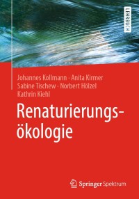 Cover image: Renaturierungsökologie 9783662549124