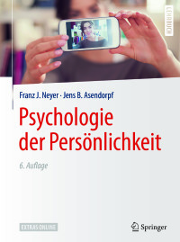 Cover image: Psychologie der Persönlichkeit 6th edition 9783662549414