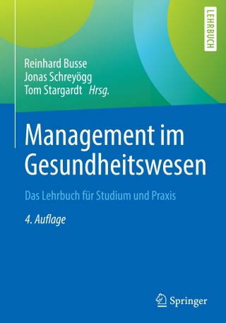 Cover image: Management im Gesundheitswesen 4th edition 9783662550236