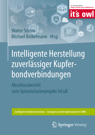 Cover image: Intelligente Herstellung zuverlässiger Kupferbondverbindungen 9783662551455