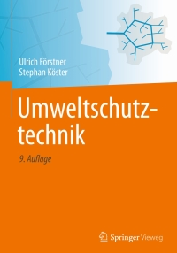 Imagen de portada: Umweltschutztechnik 9th edition 9783662551622