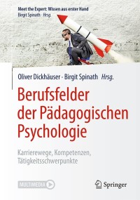 Cover image: Berufsfelder der Pädagogischen Psychologie 9783662554104