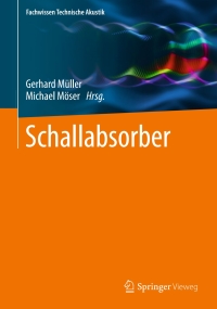 Cover image: Schallabsorber 9783662554128