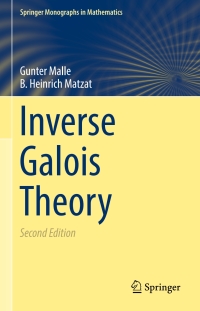 Cover image: Inverse Galois Theory 2nd edition 9783662554197
