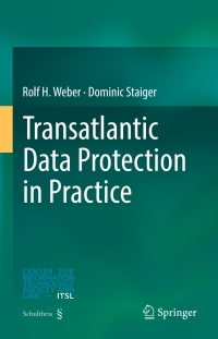 Imagen de portada: Transatlantic Data Protection in Practice 9783662554296