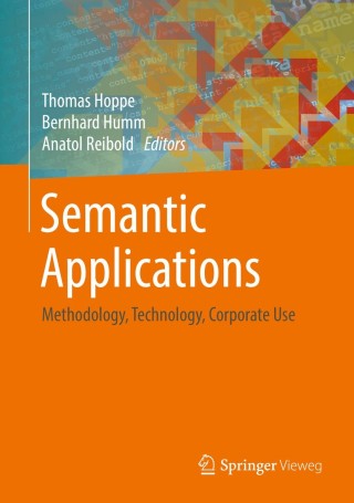 Cover image: Semantic Applications 9783662554326