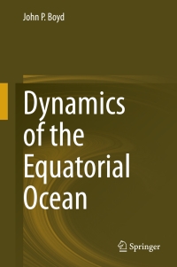 Cover image: Dynamics of the Equatorial Ocean 9783662554746