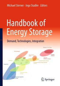 Cover image: Handbook of Energy Storage 9783662555033
