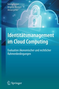 Cover image: Identitätsmanagement im Cloud Computing 9783662555835