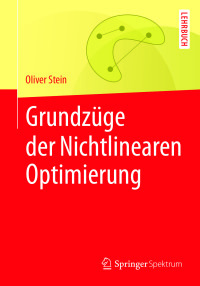 Imagen de portada: Grundzüge der Nichtlinearen Optimierung 9783662555927