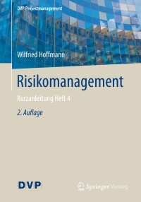 Cover image: Risikomanagement 2nd edition 9783662556313