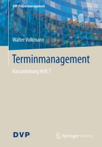 Cover image: Terminmanagement 9783662556351