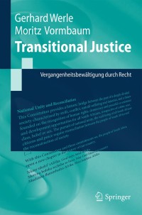 Cover image: Transitional Justice 9783662556757