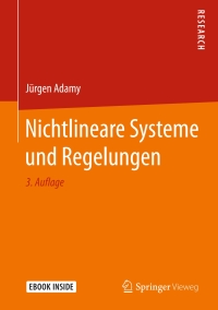 Omslagafbeelding: Nichtlineare Systeme und Regelungen 3rd edition 9783662556849